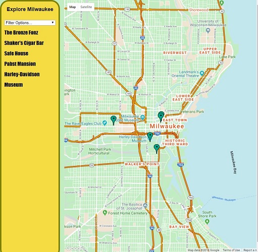 Google Map Project Image